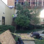 Raintree Apts Siding Repairing