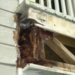 Damaged Stoney Falls Siding